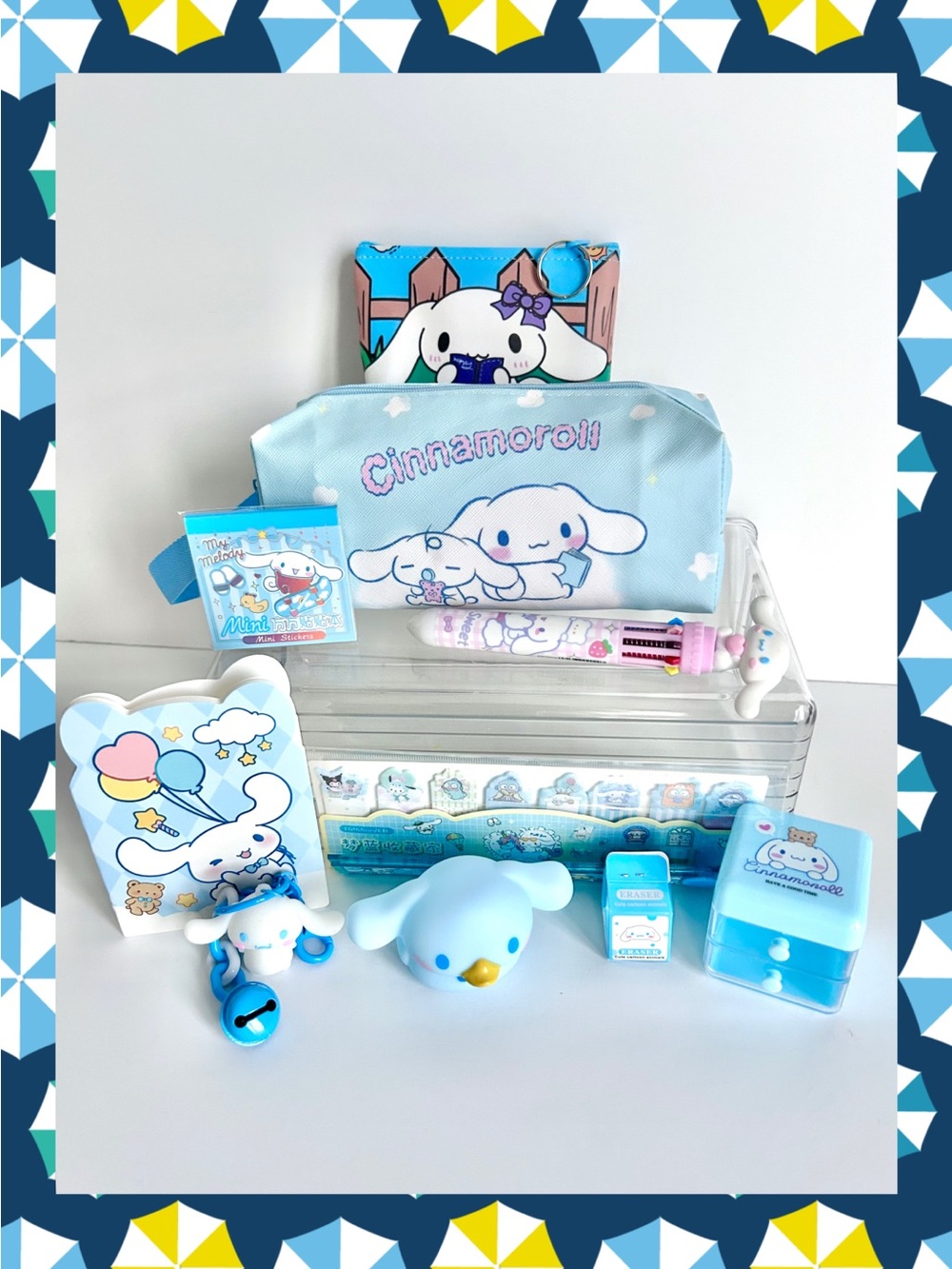 🩵(CIN338) Cinnamoroll Adorable 10-Piece Fun Bundle!